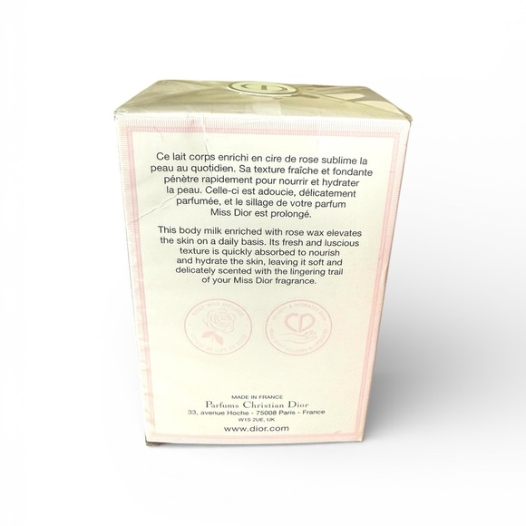 Dior Miss Dior Comforting Body Milk with Rose Wax NEW IN SEALED BOX - Picture 2 of 3